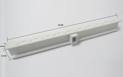 Grelha Branca 20 Centímetros - metro linear